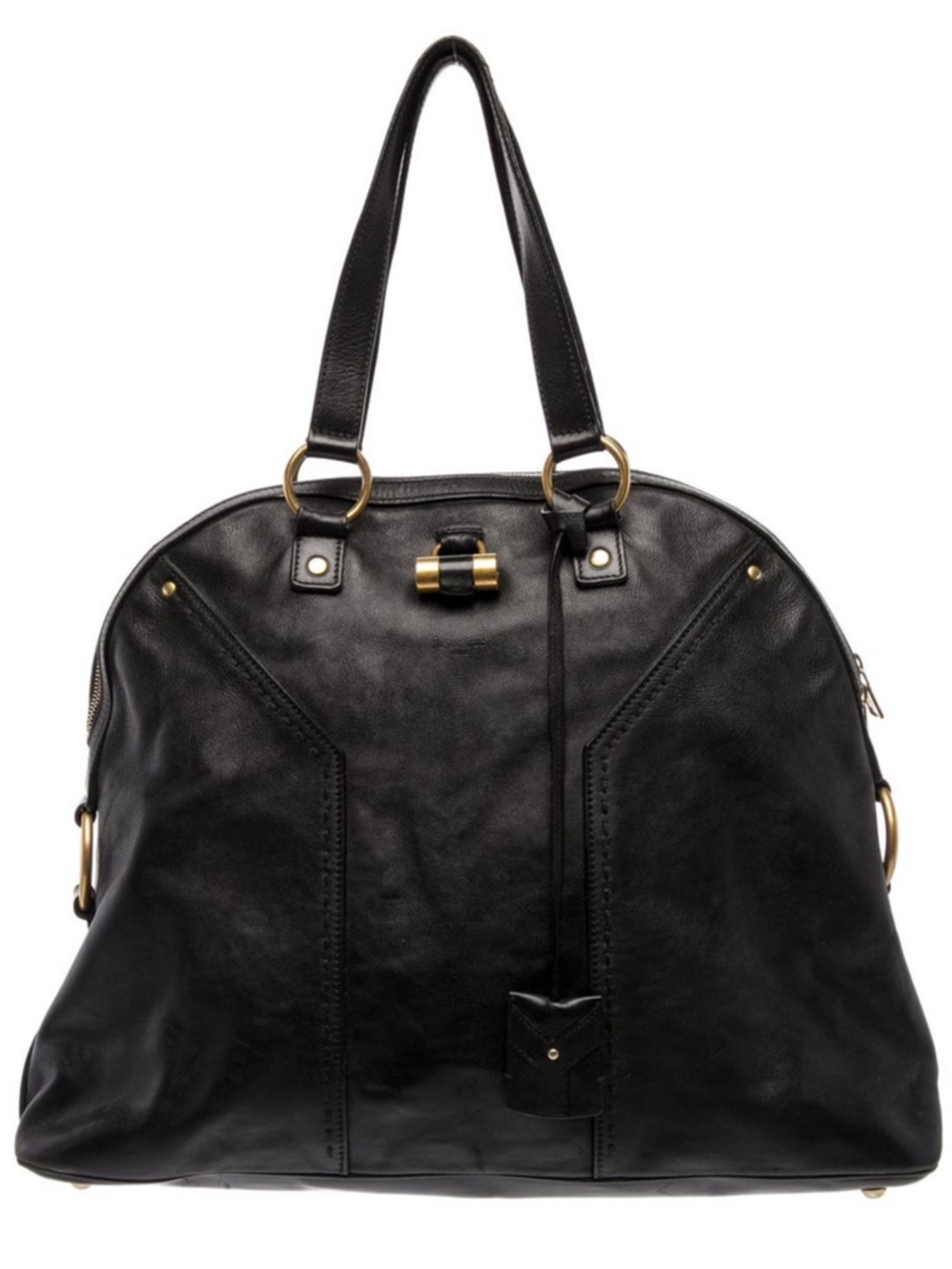 Vintage Yves Saint Laurent (YSL) Muse Bag with gold hardware
